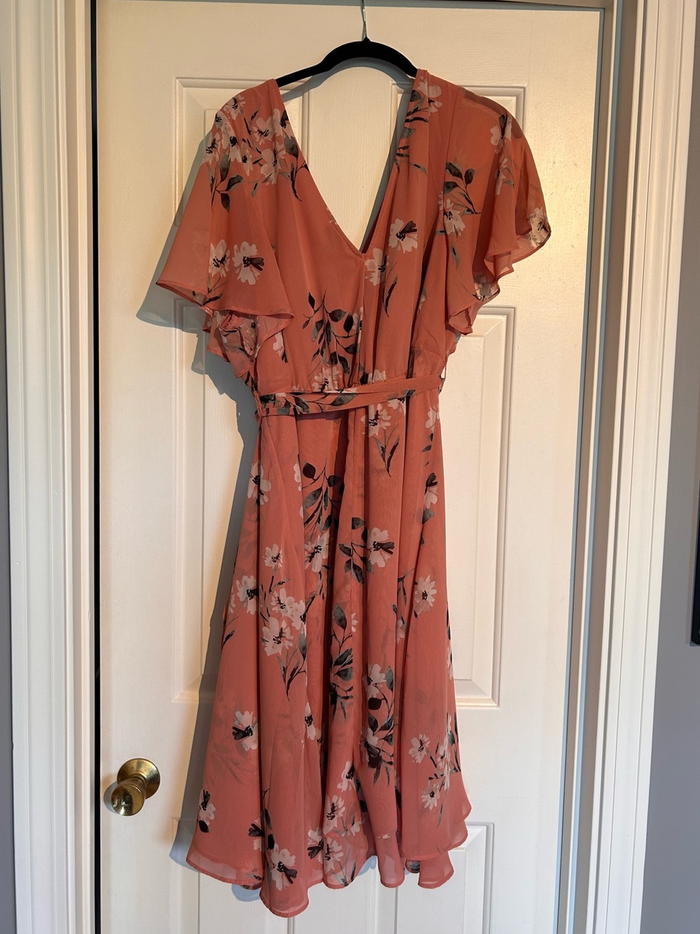 torrid mini wrap dress 🌺 - Picture 6 of 8